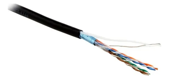 Кабель симметричный (витая пара) Kingda Cat 5e F/UTP 4x2x24AWG PE Cu, 305 м (KDFT8014)