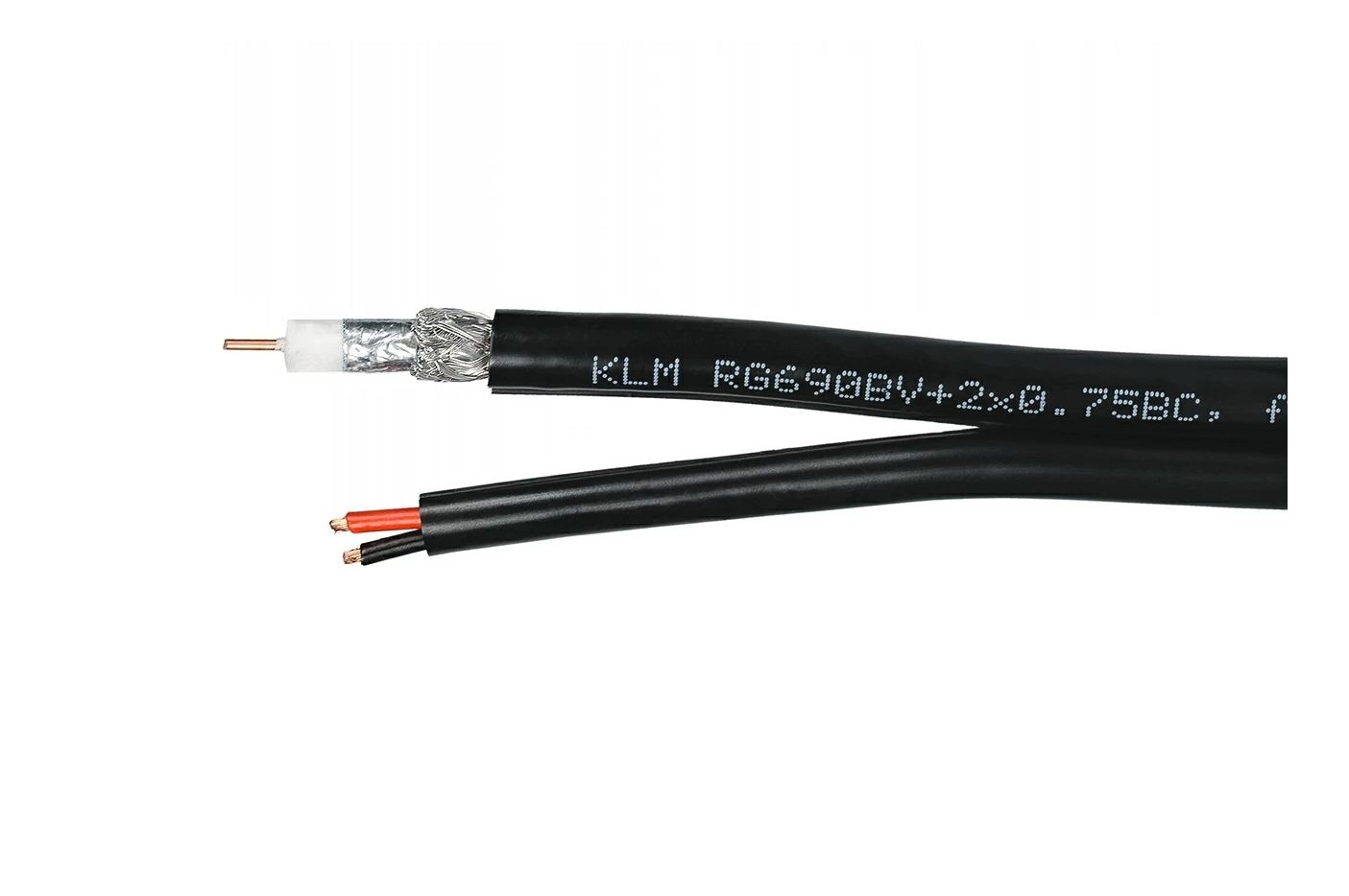 KLM RG690BV+2x0.75 power BC, 305 м