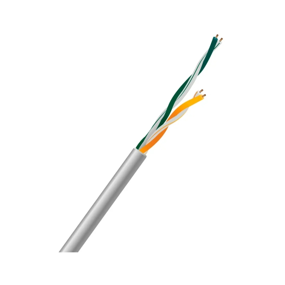 KLM Cat 5e U/UTP 2x2x0.50 CCA W, 500 м