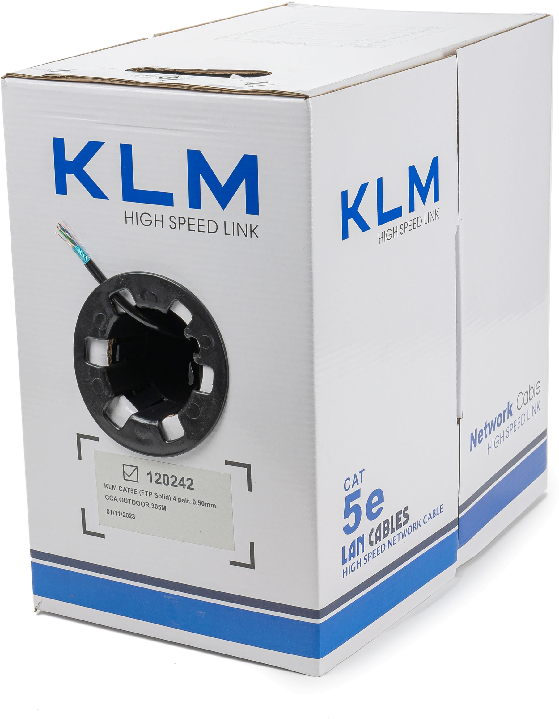 продаємо KLM Cat 5e F/UTP 4x2x0,50 PE CCA B, 305 м в Україні - фото 4