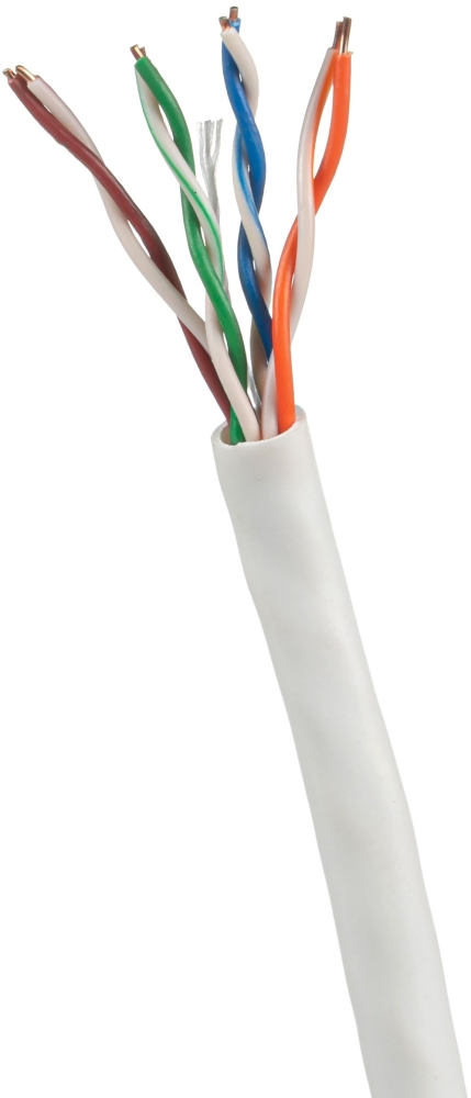 KLM Cat 5e U/UTP 4x2x0.50 CCA W, 305 м