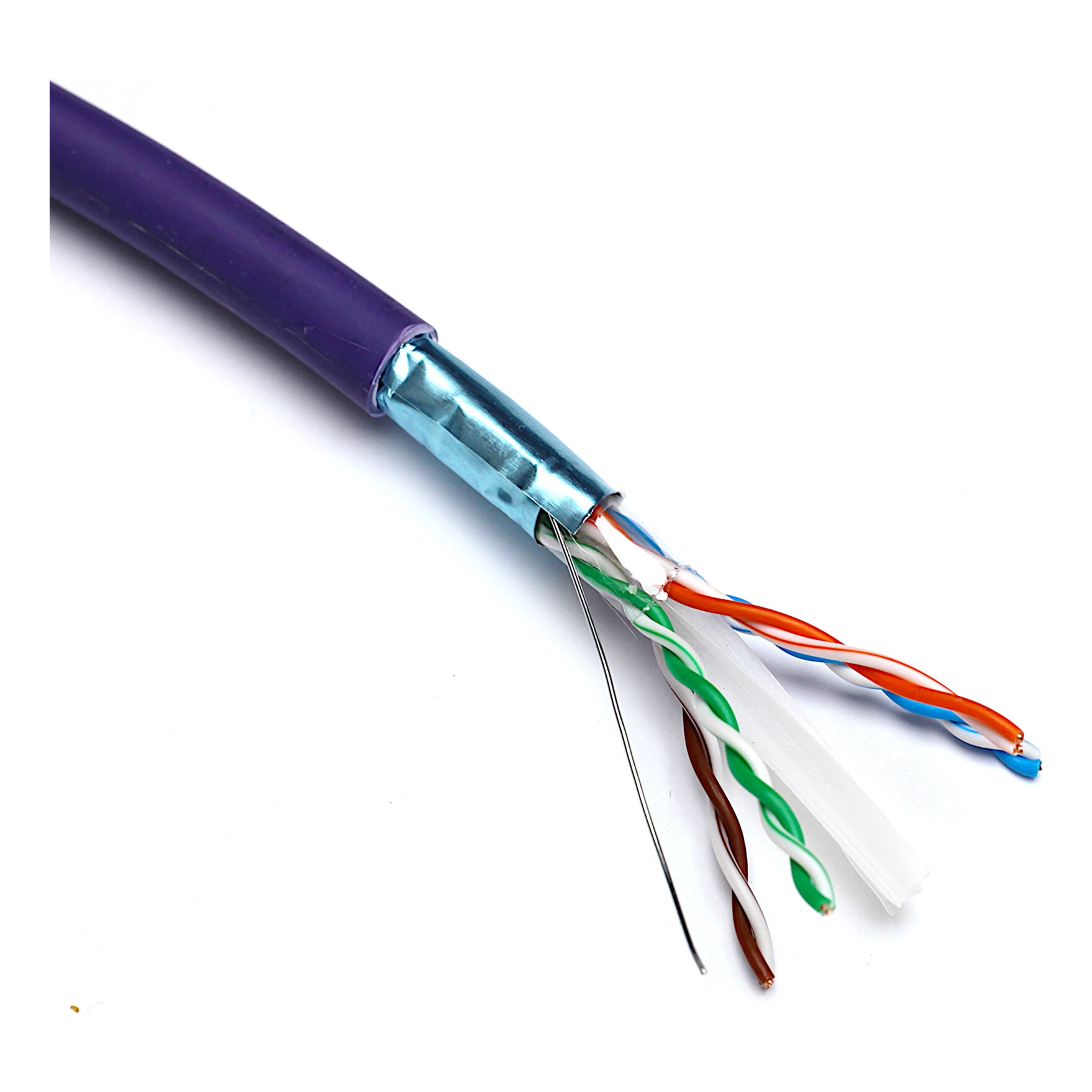 Кабель симетричний (вита пара) Molex Cat 6 F/UTP 4x2x23AWG LSZH Cu, 500 м (CAA-00251)