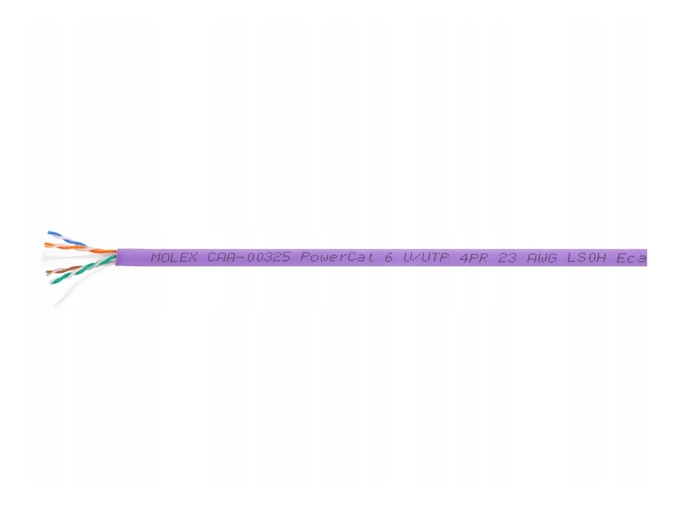 Molex Cat 6 U/UTP 4x2x23AWG LSZH Cu, 500 м (CAA-00325)