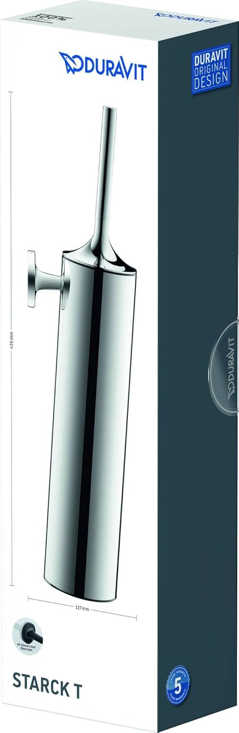 Туалетний йоржик Duravit Starck T, чорний матовий (0099464600) ціна 6096 грн - фотографія 2