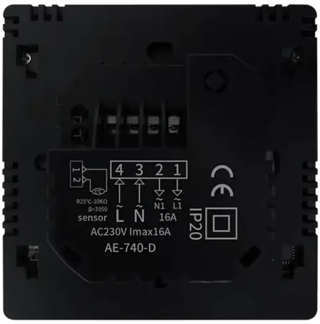 Терморегулятор 4Heat AE-669 WiFi (Silver) инструкция - изображение 6