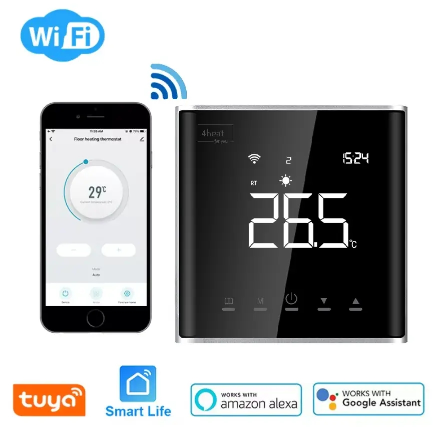 в продаже Терморегулятор 4Heat AE-669 WiFi (Silver) - фото 3