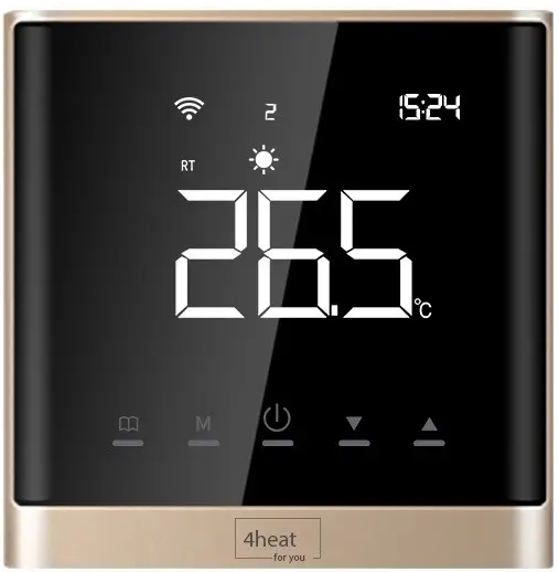 в продаже Терморегулятор 4Heat AE-669 WiFi (Gold) - фото 3