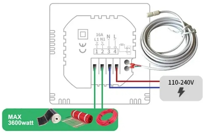 Терморегулятор 4Heat AE-667 WiFi инструкция - изображение 6