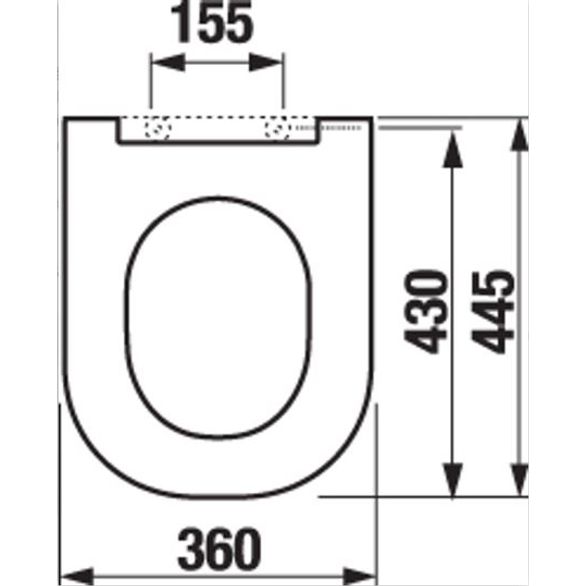 Jika Mio H8917100000631 Габаритні розміри