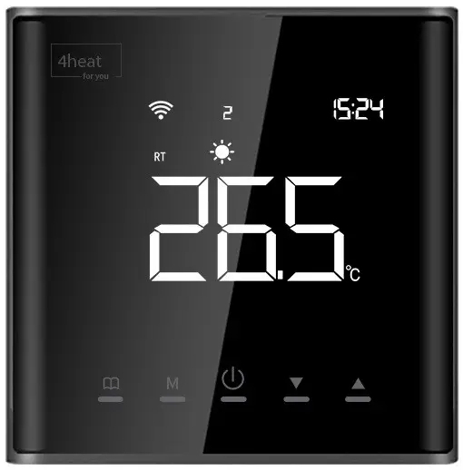 4Heat AE-669 WiFi Boiler (Black)