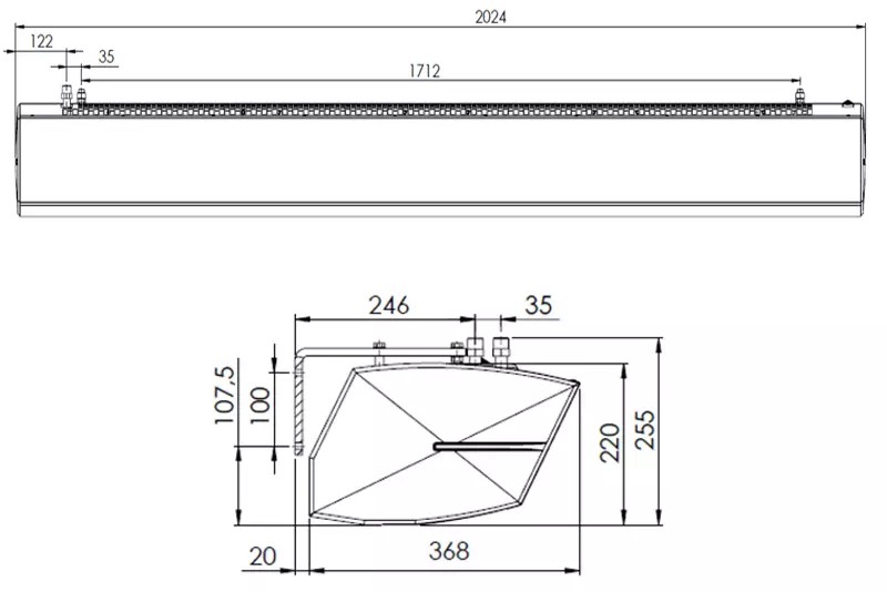 Sonniger Guard 200C Габаритные размеры