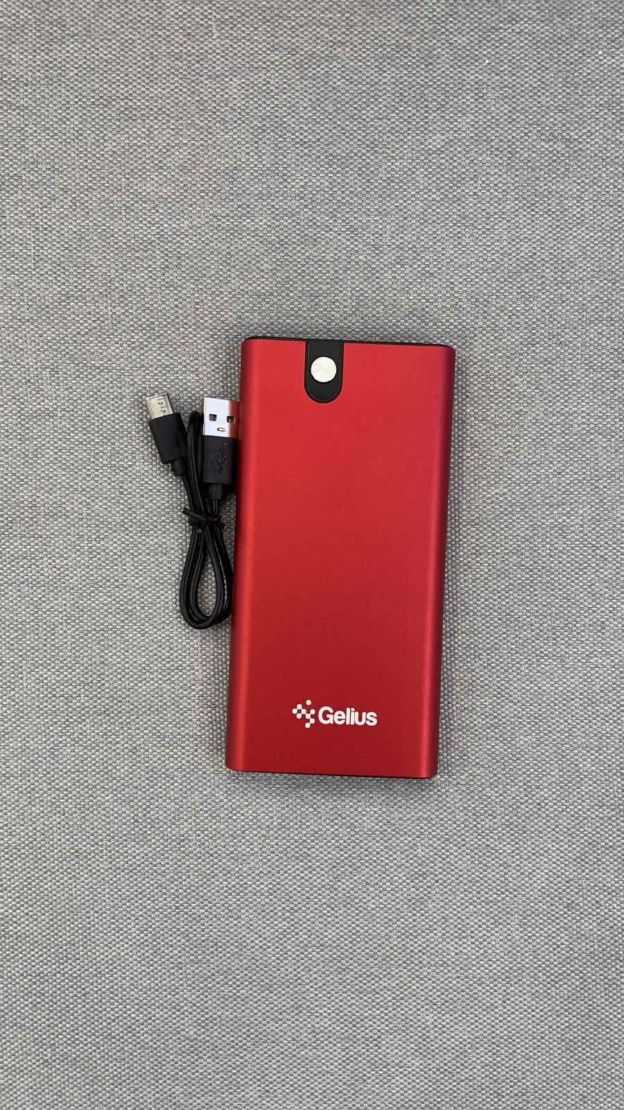 Повербанк Gelius Pro Edge GP-PB10-013 10000 mAh Red (00000078418) уцінка ціна 375 грн - фотографія 2