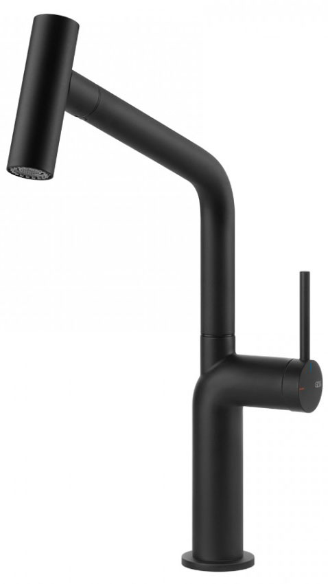 Смеситель для кухни Gessi Stelo Black XL (60313299)