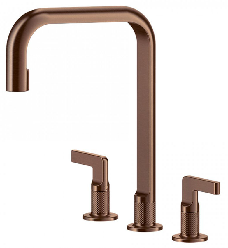 Змішувач для кухні Gessi Inciso Copper Brushed PVD (58701708)