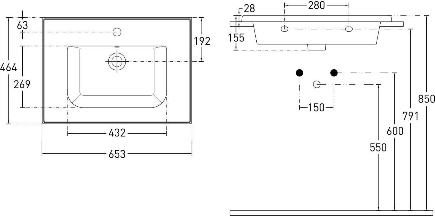 Imprese Laska i3207(2) Габаритные размеры