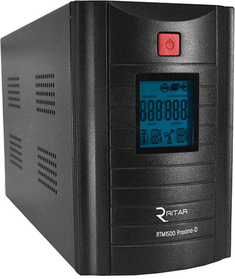 Источник бесперебойного питания Ritar RTM1500 (900W) Proxima-D (RTM1500D)