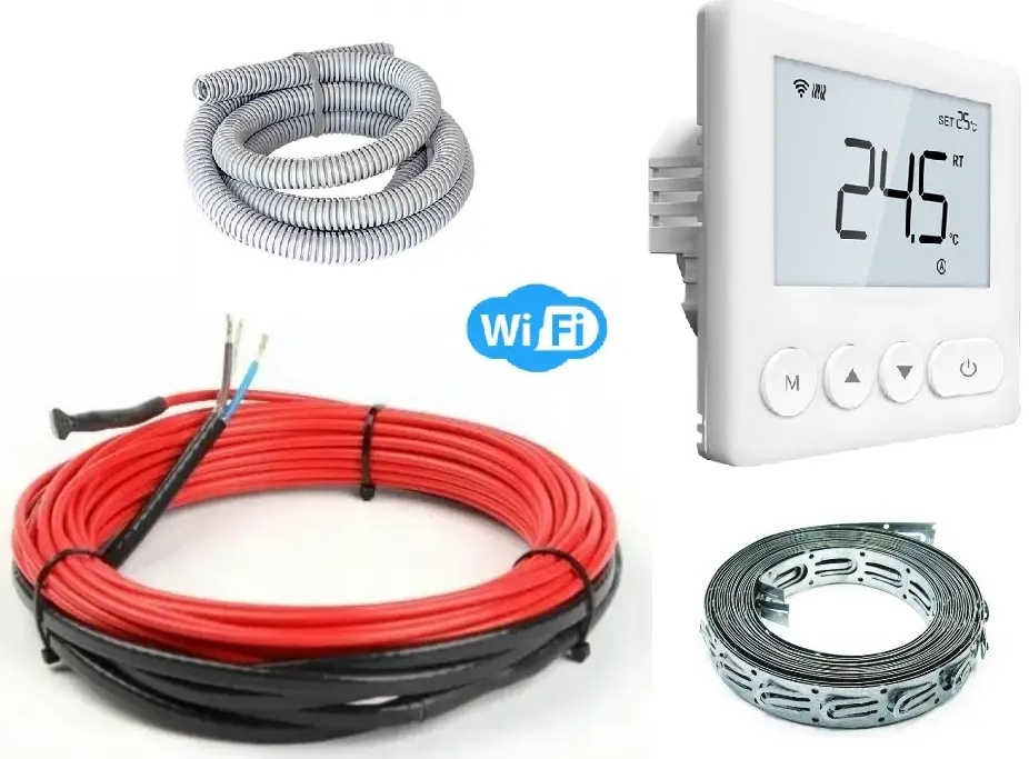 Комплект теплої підлоги 4Heat CableKit WiFi-75 4,2м + терморегулятор AE-X ціна 2645 грн - фотографія 2