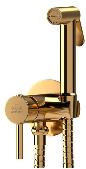 Смеситель для биде Paffoni Tweet Round Mix Gold ZDUP110HG