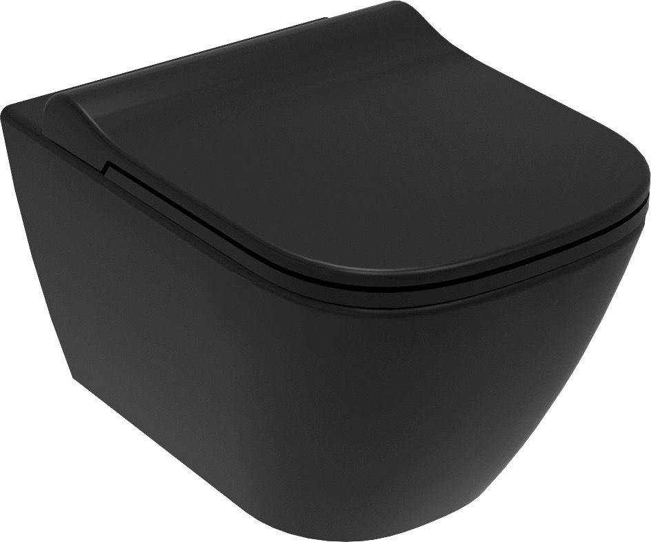 Volle Solo Rimless Slim slow-closing 13-55-111Black