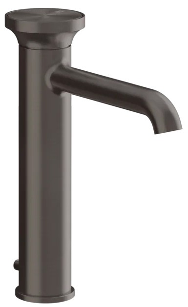 Смеситель для умывальника Gessi Origini 66005707 Black Metal Bruched PVD