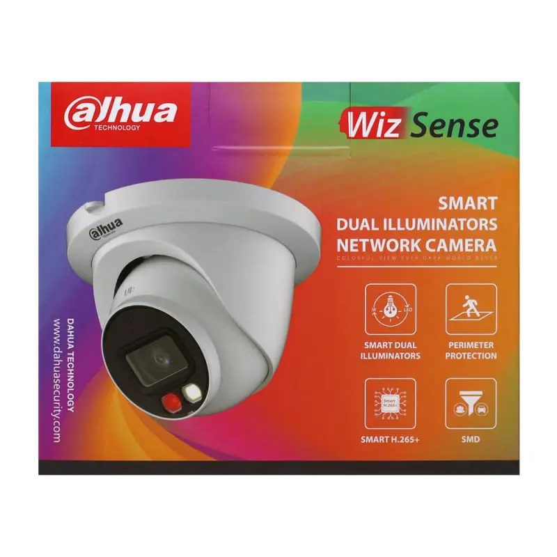 Камера відеоспостереження Dahua Technology DH-IPC-HDW2849TM-S-IL-BE (2.8mm) зовнішній вигляд - фото 9