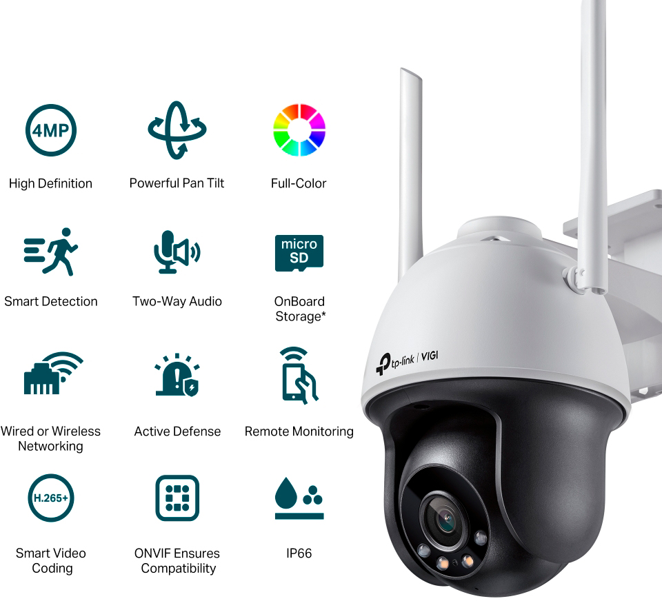 Камера видеонаблюдения TP-Link VIGI C540-W(4mm) цена 5499 грн - фотография 2