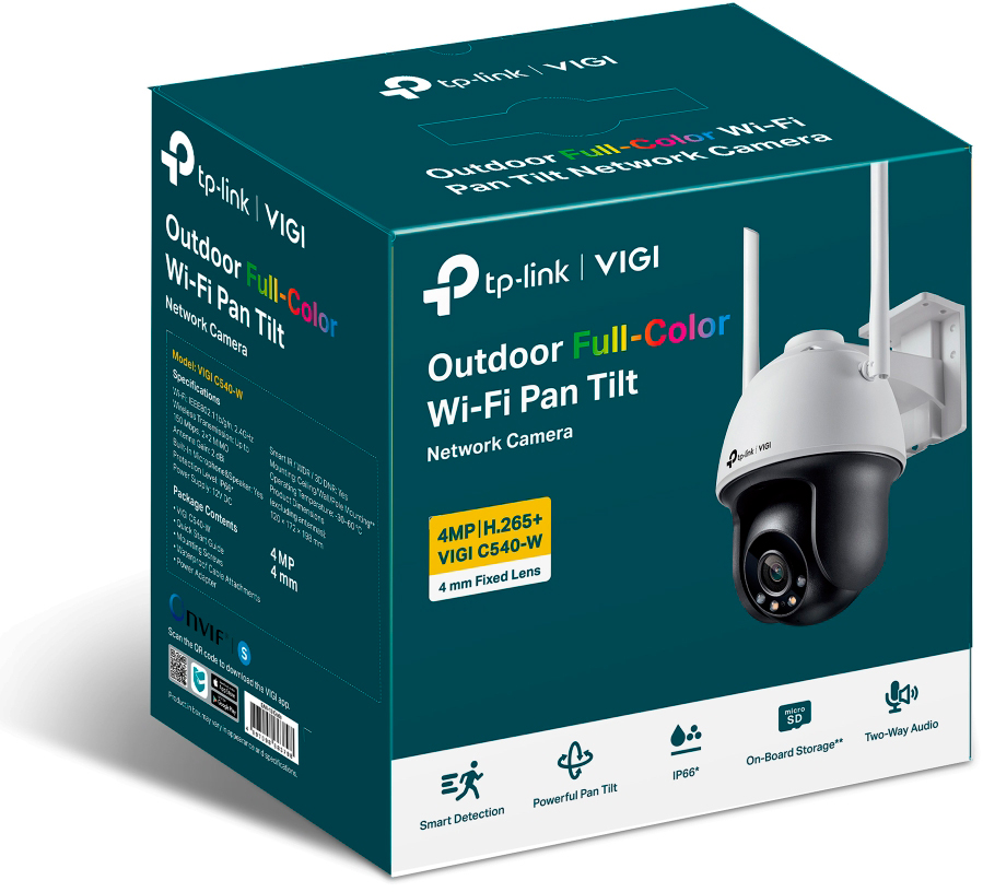 Камера видеонаблюдения TP-Link VIGI C540-W(4mm) обзор - фото 8