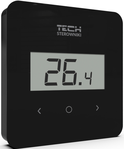 Терморегулятор Tech Controllers EU-R-8B Plus Black (WG.11.0196) цена 4539 грн - фотография 2