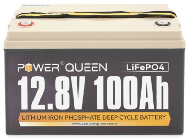 Power Queen LiFePO4 12.8V 100Ah