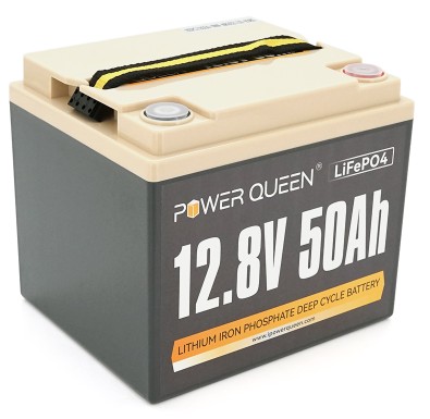 Аккумулятор Power Queen LiFePO4 12.8V 50Ah цена 8780 грн - фотография 2