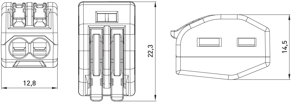 E.NEXT e.lc.pro.pl.2 (p0660001) Габаритні розміри