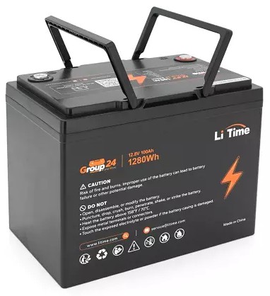 Аккумулятор LiTime LiFePO4 12.8V 100Ah цена 13000 грн - фотография 2