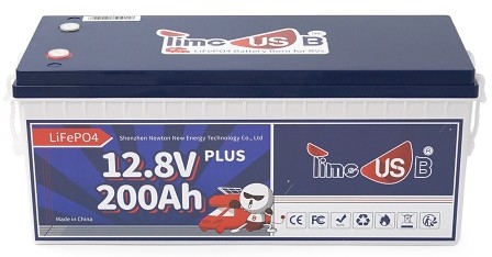 Timeusb LiFePO4 12V 200Ah Plus