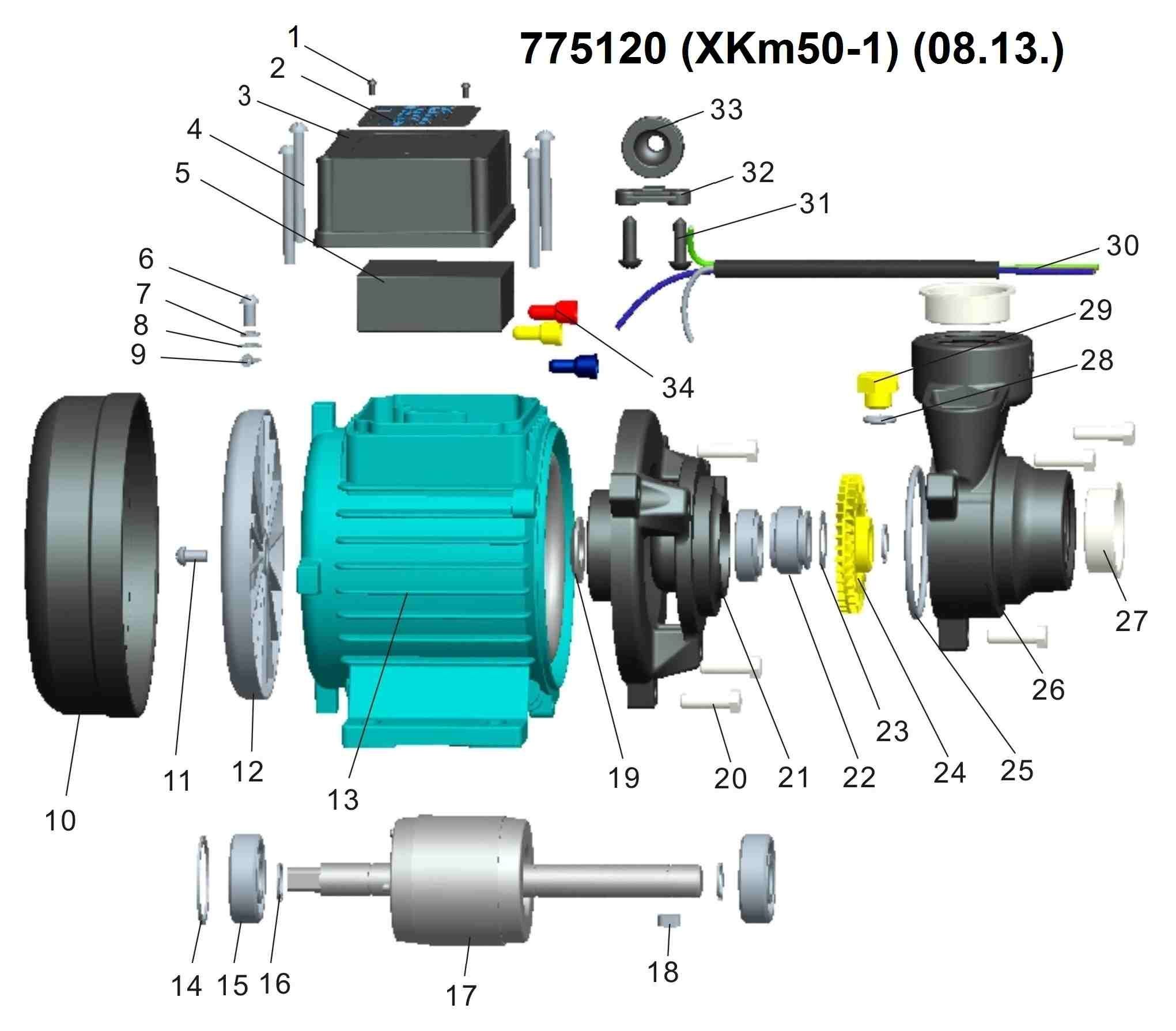 Насос вихревой Leo XKm50-1 (775120) инструкция - изображение 6