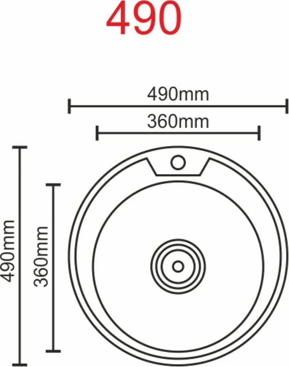 Platinum Декор 490 (SP000007854) Габаритні розміри