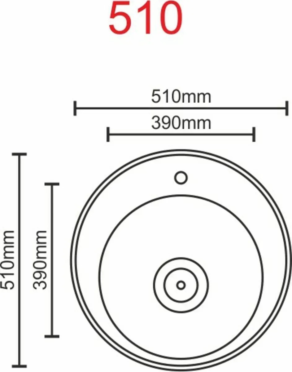 Platinum Декор 510 (SP000011015) Габаритные размеры