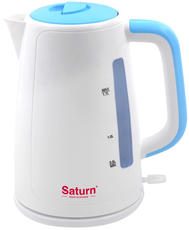 Електрочайник Saturn ST-EK8435U White/Blue