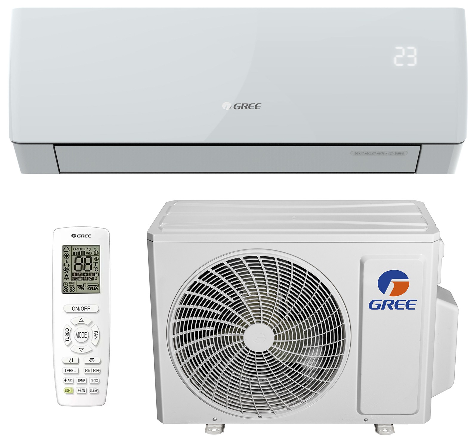 Gree Pular Inverter GWH12AGCXB-K6DNA1A