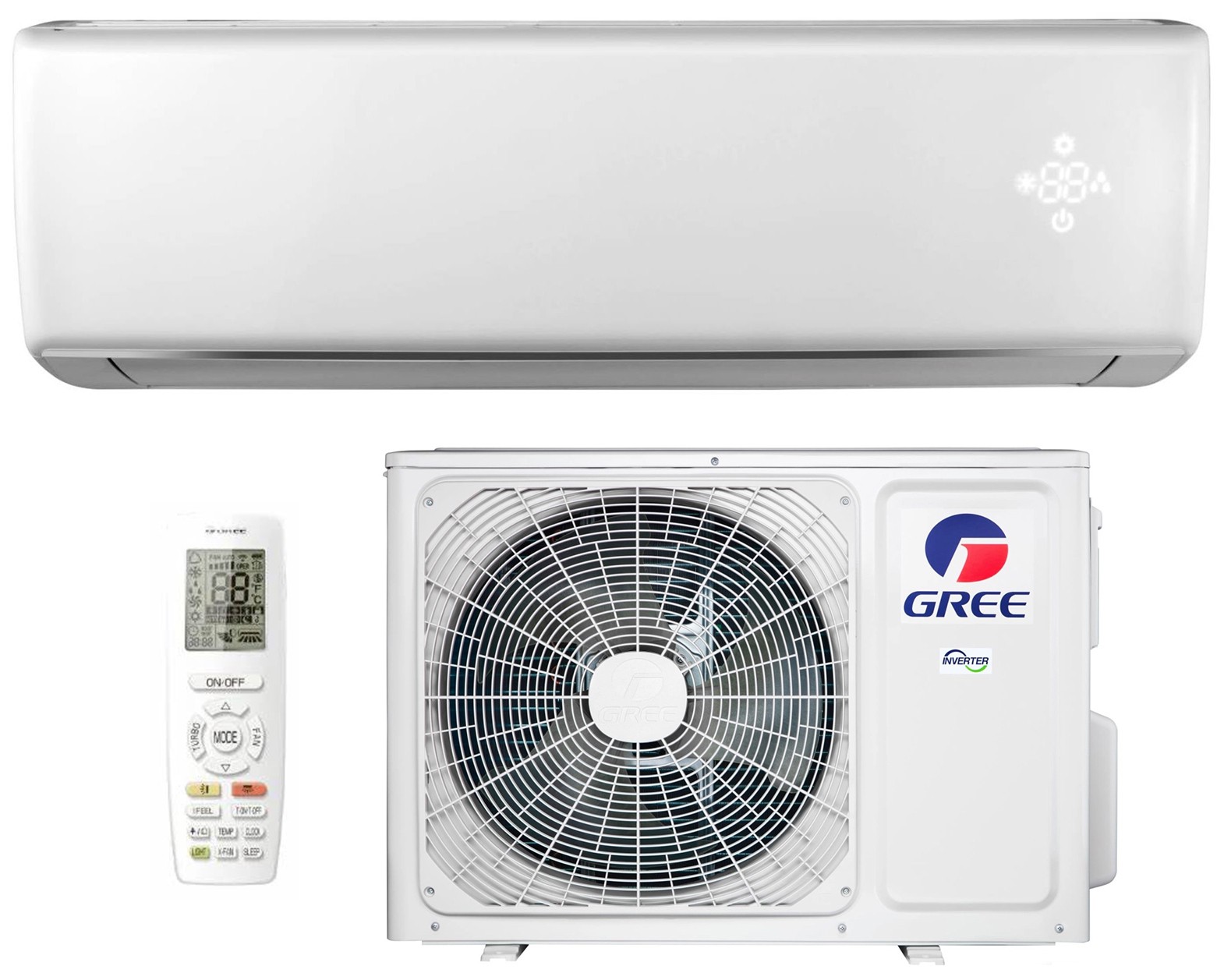 Кондиционер сплит-система Gree U-Match GUD100G/A-T/GUD100W/NhA-X в интернет-магазине, главное фото