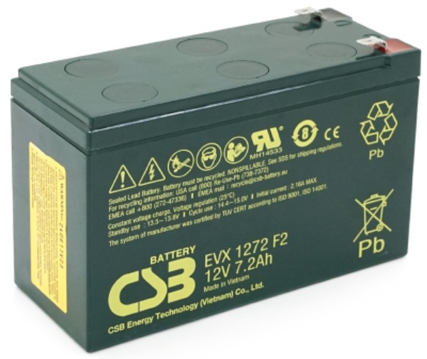 CSB EVX1272, 12V 7.2Ah