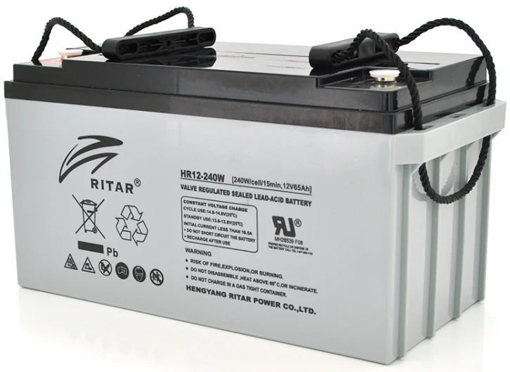 Ritar AGM HR12240W, Gray Case, 12V 65Ah