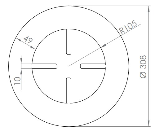 Prana MC2002 Color Габаритні розміри