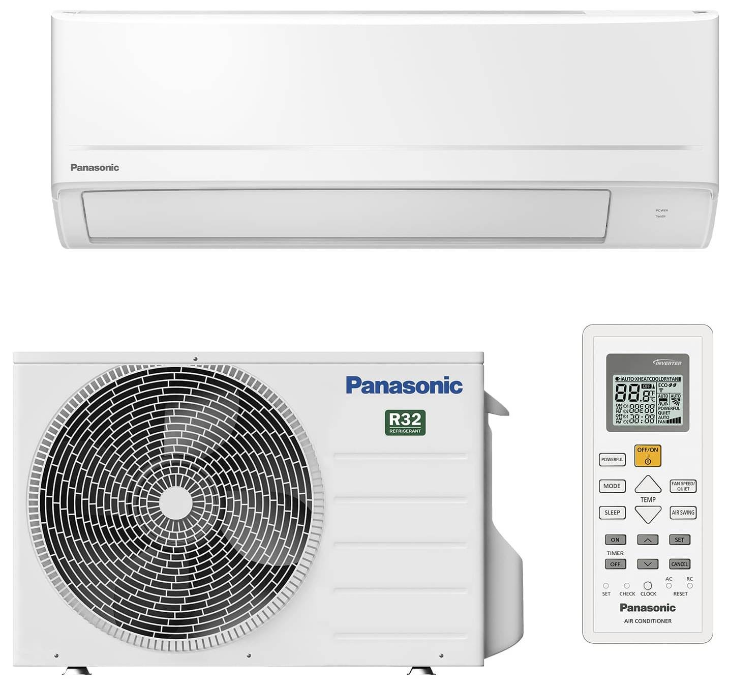 Panasonic Super Compact Inverter CS-BZ25ZKE/CU-BZ25ZKE