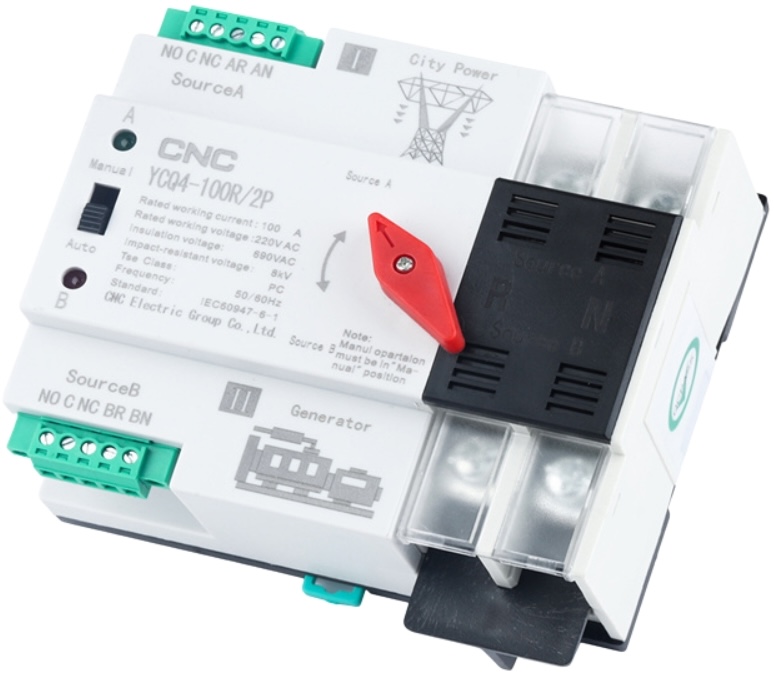 CNC YCQ4-100R/2P 220V 100A (NV822454)