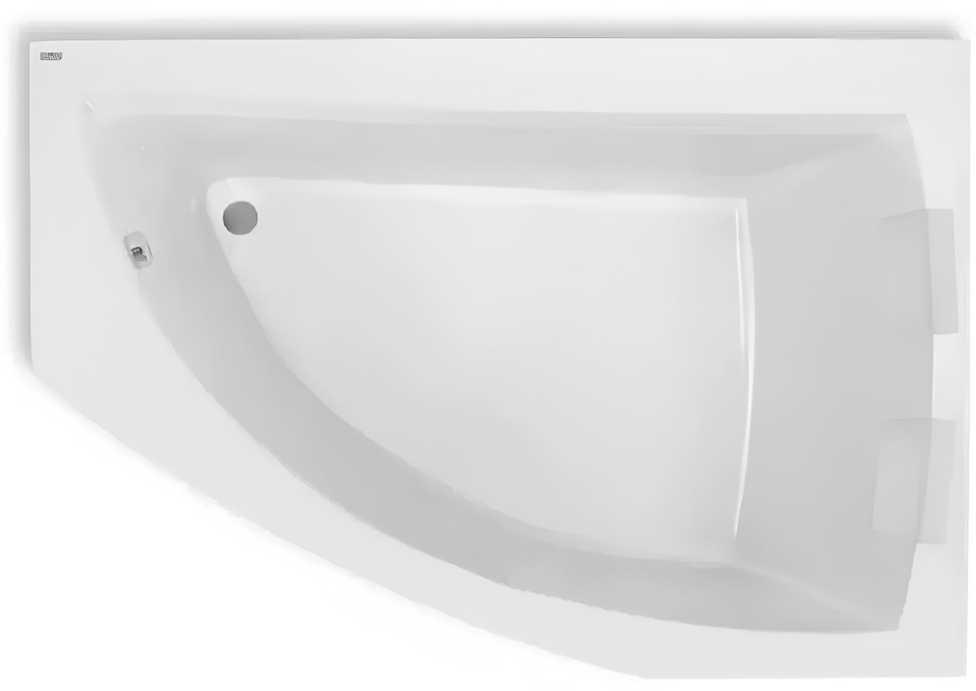 PoolSpa Aquamarina 175x100 Right (PWAI510ZN000000+PWOI610OP000000)