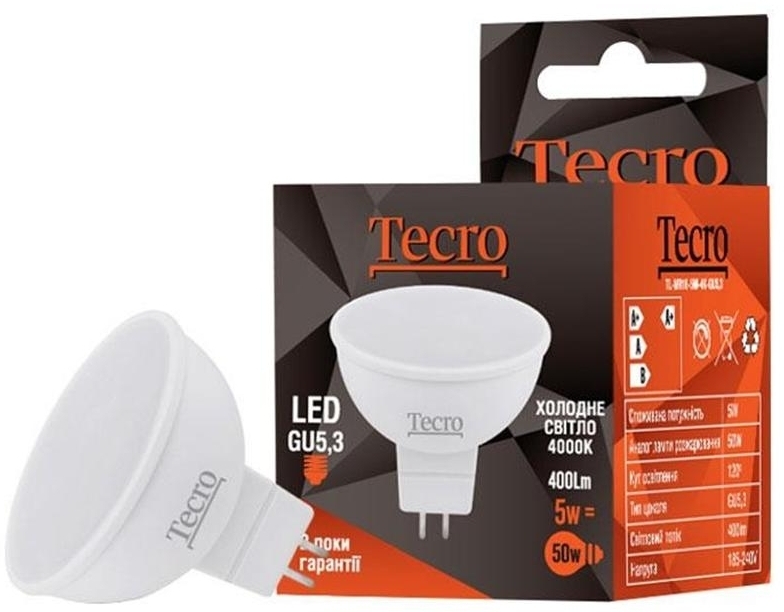 Tecro 5W GU5.3 4000K (TL-MR16-5W-4K-GU5.3)