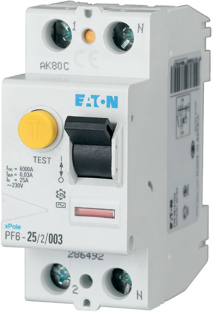 Устройство защитного отключения Eaton PF6-25/2/003 (286492)