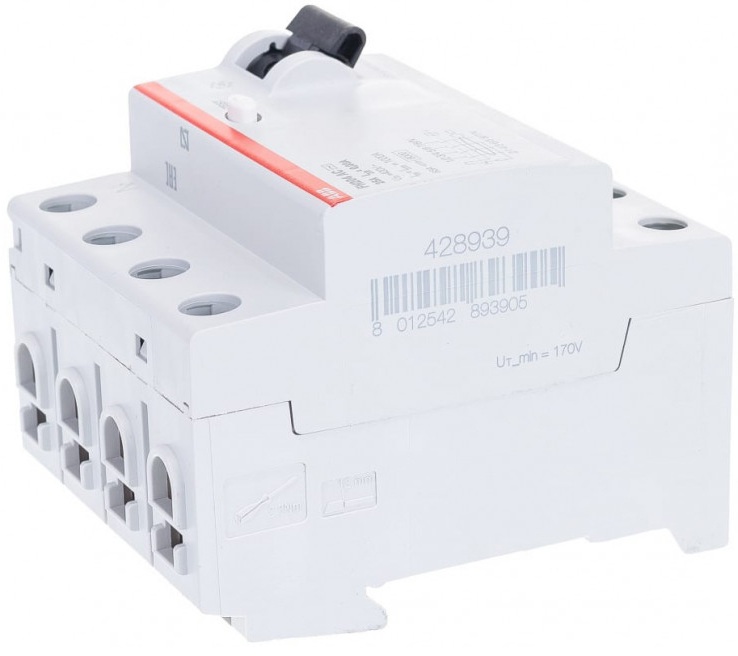 Дифференциальное реле ABB FH204 AC-40/0.03 (2CSF204002R1400) цена 2122 грн - фотография 2