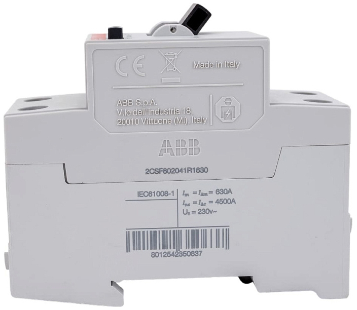 Дифференциальное реле ABB Basic M BMF41263 (2CSF602041R1630) цена 2400 грн - фотография 2