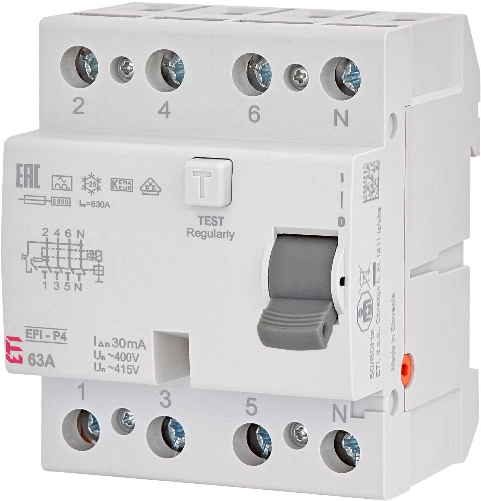 ETI EFI6-P4 A 63/0.03 (2061663)